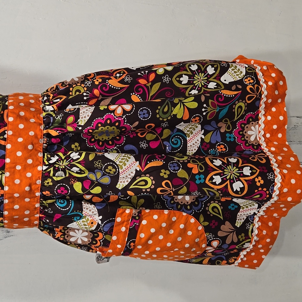 BOOJIBOO APRON..BIRDS OF NORWAY PRINT. #7577 - Picture 2 of 8